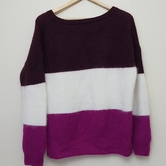 Juicy Couture Striped Mohair Wool Sweater - Picture 3 of 7